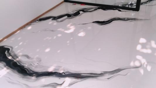 水墨藝術(shù)地坪