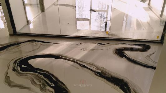 水墨藝術(shù)地坪