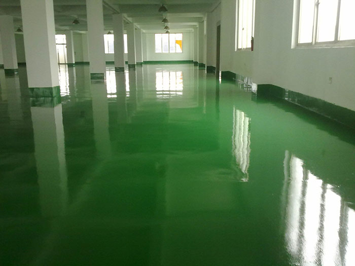 環(huán)氧樹脂平涂型地坪涂裝
