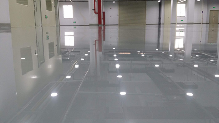 蘇州馨鑫車業(yè)自流平地坪涂裝