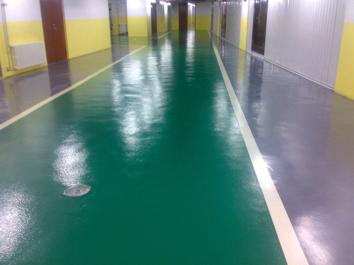 蘇州近鐵國際物流環(huán)氧樹脂微珠超耐磨地坪涂裝